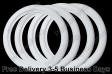 Atlas Motorcycle Wide Profile 15" x 2" Whitewalls Portawall tire sidewalls, toppers, tyre Insert Trim Set of 4