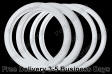 Atlas Motorcycle 16x2'' WIDE pair 15x 1-3/16" Slim pair Whitewalls Portawall tire sidewalls, toppers, tyre Insert Trim Set of 4